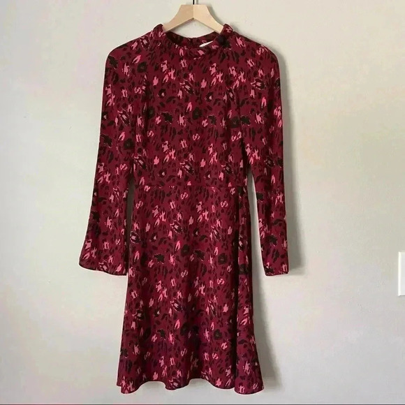 & Other Stories Leopard Dress Size 4 - Picture 2 of 9